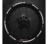 Motorcycle Thick Edge Outer Rubber Strip Wheel Rim Sticker For Yamaha YFZR15 Reflective Spare Parts(Style 18)