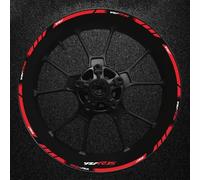 Motorcycle Thick Edge Outer Rubber Strip Wheel Rim Sticker For Yamaha YFZR15 Reflective Spare Parts(Style 19)