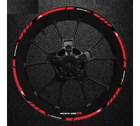 Motorcycle Thick Outer Rim Sticker Stripe Wheel Decals for Suzuki GSXR600 Gsxr 600 R 600R Gsx-r R600 Rim Decal(Color15)