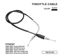 Motorcycle Throttle Cable Accelerator Control Wire Carburetor Line Dirt Bike For Brute Force 650 For 700 Twin Peaks For Prairie For