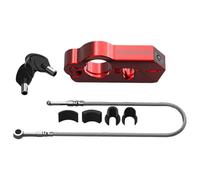 Motorcycle Throttle Lock - Anti Theft Bike Lock, Aluminum Alloy Construction, Compact Design, Easy Installation, Secure Brake Locks | Safety Locking Device for Moped Off Road Street Bikes Front Wheel