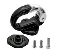 Motorcycle Tie Down Anchor Hook Hollow Eyelet Screw Style for Swing Chair Yoga Storage Hook DIY Crafts - Multi Color(Black)