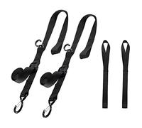 Motorcycle Tie Down Straps with Soft Loop, Cambuckle Tiedown Straps,Can be Fixed Motorcycle, ATV,UTV