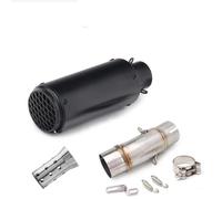 Motorcycle Tips Mid Link Pipe Stainless Steel Muffler Slip On For CFMOTO 450SR 450NK 450SS 2022-2025 Modification Parts(Style 2)