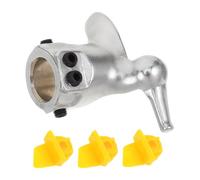 Motorcycle Tire Changer Duckbill Mounting Head with Three Plastic Pads
