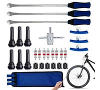 Motorcycle Tire Spoons,Tire Spoons | Tire Lever Remover Kit For Tire Removal,Motorcycle Tire Changer, Tire Change Lever Iron Tool Kit, Tire Installation Tool