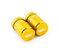Motorcycle tire valve caps For Adventure 1050 RC390 Duke All Years Motorcycle Accessories Wheel Tire Valve Caps Airtight Covers(Glod)