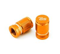 Motorcycle tire valve caps For F850GS F850 F 850 GS 2017-2021 2022 2023 Motorcycle CNC Accessories Wheel Tire Valve Air Port Stem Cover Cap Plug(Orange)