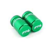 Motorcycle tire valve caps For FZ1 FZ6 FZ8 Motorcycle CNC Accessories Wheel Tire Valve Air Port Stem Cover Cap Plug(Green)
