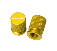 Motorcycle tire valve caps For Hon@&da Steed Shadow 400 600 VLX400 VLX600 VT400C VT600C VT600 CNC Accessories Wheel Tire Valve Stem Caps Airtight Cover(Gold)