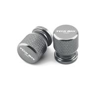 Motorcycle tire valve caps For TMAX 560 Techmax T-max 560 Tech Max Tmax Motorcycle CNC Wheel Tire Parts Valve Stem Caps Cover(Titanium)