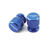 Motorcycle tire valve caps For TMAX 560 Techmax T-max 560 Tech Max Tmax Motorcycle CNC Wheel Tire Parts Valve Stem Caps Cover(Blue)
