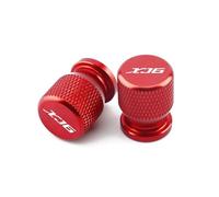 Motorcycle tire valve caps For XJ6 N DIVERSION 2009-2015 All Years Motorcycle Universal CNC Wheel Tire Parts Valve Stem Caps Cover(Red)