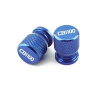 Motorcycle tire valve caps Para Hon@&da CB1100 RS Edición Final 2020-2022 Motocicleta CNC Accesorios De Aluminio Tapas De Válvula De Neumático Cubierta De Puerto De Aire(Blue)
