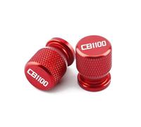 Motorcycle tire valve caps Para Hon@&da CB1100 RS Edición Final 2020-2022 Motocicleta CNC Accesorios De Aluminio Tapas De Válvula De Neumático Cubierta De Puerto De Aire(Red)
