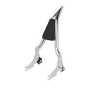 Motorcycle Topcase Backrests Motorcycle Rear Passenger Sissy Bar Backrest With Cushion Pad Detachable For Sportster XL 1200 883 72 48 Iron 2004-2022