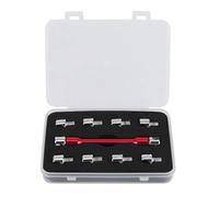 Motorcycle Torque Wrench Set, Portable Non-Slip Repair Tools, 5-6.8 mm Motorcycle Repair Tool Set, for Bicycle Rims Centring on the Go in the DIY Workshop, for Drivers and Mechanics