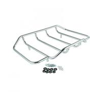Motorcycle Touring Luggage Rack Trunk Carrier Compatible With Touring Models Road King Street Classic Special Road 1984 To Present(Chrome)