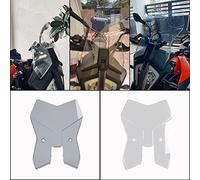 Motorcycle Touring Racing Windshield Fairing Windscreen Screen Shield Air Flow Wind Deflector Compatible with K.T.M 390 Adventure 2020 2021 2022 2023 Flyscreen Visor Protector(Clear)