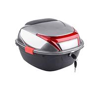 Motorcycle Touring Top Box with Backrest and Rear Luggage Carrier for Ultimate Storage Convenience