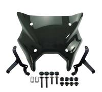 Motorcycle Touring Windshield Windscreen Visor For MT-09 2024 2025 MT09 SP Y-AMT Double Bubble Wind Shield Screen Wind Deflector Windscreen Windshield(BLACK)