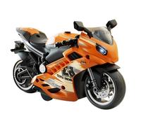 Motorcycle Toy: Realistic Light and Roar Sound Design, Motorcycle Model, Kids Motorcycle Suitable for Hand-Coordination, Fine Motor Skills, Awareness Promotion