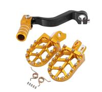 motorcycle transmission CNC Gear Shift Lever Foot Pegs Rest Footrests Pedal Footpegs For Suzuki For RMZ450 For RMZ 450 2008-2019 For RMX450Z For RMX 450Z 2010-2011 2017(Red)