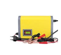 Motorcycle Trickle Charger for Battery Care, 12 V with Short Circuit Protection for Motorcycle Charger and Maintenance Device, Battery Maintenance Device and Trickle Charger for Travel Outdoor