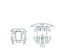 Motorcycle Trunk Cargo Liner Protector Seat Pad Motorcycle Accessories Rear Trunk Liner Protector Seat Bucket Pad for GIVI V58 MAXIA5 NM4