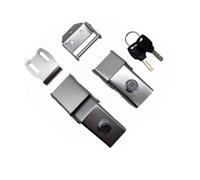 ＡＷＨＡＯ Motorcycle Trunk Lock Storage Box Lock Rear Box Latch Spring Locking 304 Stainless Steel 1.8mm Thickened Build Suitable for Work commutes Weekend, H678 Set