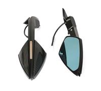 Motorcycle Tuning Water Turn Light Signals Folding Rear View Mirrors For Ducati Supercar For Panigale V4S V4 V2 2018-2024 MNGNCBXWK(Carbon Fiber v2)