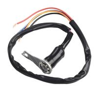 Motorcycle Turn Button Switch ON OFF Handlebar Mount Push Button Work Light Control 12V Red For Headlight Fog Light Motorcycle Momentary Switch Motorcycle Start Stop Button(Red)