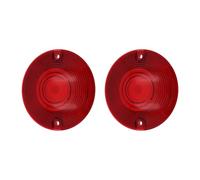 Motorcycle Turn Siganl Lamp Indicator Lens Light Cover Smoke/Clear/Red/Orange 2PCS For Ha&rley Softail Touring Road King FLTR FLH Indicators Lamps