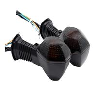 motorcycle turn signal Compatible With Suzuki For GSF600N For GSF600S For Bandit 2000 2001 2002 2003 Motorcycle Front Rear Turn Signal Light Indicator Blinker Lamp(Grey)