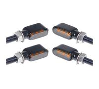 Motorcycle Turn Signal Light For Ha&rley For Softail For Touring For Street For Road For Glide For Dyna 2Pcs/4Pcs Motorcycle 3 Indicators 8mm Amber Turn Signal Light Turning Indicators(4pcs Signal Lig