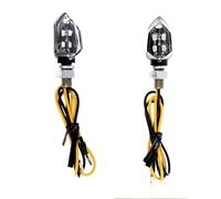 Motorcycle Turn Signal Light Smoke Lens Indicator Light Moto Amber Blinker Indicator Lamp Signal Light For Kawasaki