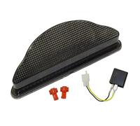 Motorcycle Turn Signal Ndicators Markers Light For Road Star XV1700 Warrior 2002-2009 Blinker Lamp Daytime Running Moto Indicators Turning Marker Light(Smoke)