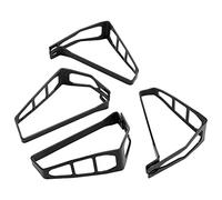 Motorcycle Turn Signal Protective Cover High Strength Aluminum Alloy Grille Guard for R1250GS LC Adventure F850GS F750GS G310GS S1000XR 2019 2022 Models 4 Pcs Set (Black)