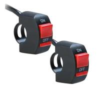Motorcycle Turn Signal Switch Motorcycle Modified Switch Killer Button With Light Headlight Horn Control ON OFF Buttton Handlebar Mount Accessories