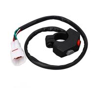 Motorcycle Turn Signal Switch, Universal Motorcycle Headlight Horn Switch 7811-107-0000 Integrated Handlebar Grip Control Switch for 125 200 250 300 380 400 450 520 EXC XC-W (Style One) (Style Two)