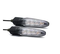 Motorcycle Turn Signals LED Front Turn Signal Indicators Smoke Lens Universal for Honda MSX 125 150 Suzuki Yamaha Kawasaki