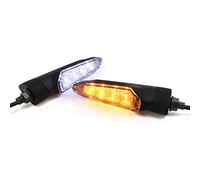 Motorcycle Turn Signals LED Rear Turn Signal Indicators Smoke Lens Universal for Honda MSX 125 150 Suzuki Yamaha Kawasaki