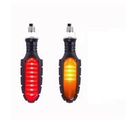 Motorcycle Turn Signals Lights Built Relay Flasher Motorcycle 16LED Flowing Blinker 12V 10mm Moto Indicator Turn Signal Turn Signals