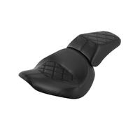 Motorcycle Two Up Seats Single Saddle Motorcycle Driver Passenger Seat For Fat Boy FLSTF 2007-2017 For Softail For Standard For Night For Train FXSTB 2006-2015