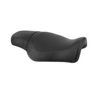 Motorcycle Two Up Seats Single Saddle Two-up Seat Motorcycle Black Sofa Rear Cushion Driver & Passenger For Tour For Sportster 883 For Iron XL1200 04-15