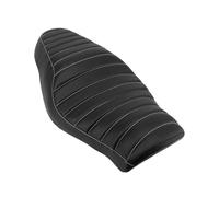 Motorcycle Two Up Seats Single Saddle Two-up Seat Motorcycle Black Sofa Rear Cushion Driver & Passenger For Tour For Sportster 883 For Iron XL1200 04-15