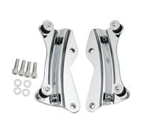 Motorcycle Two Up Trunk Mount Luggage Rack Docking Hardware Kit Fit For Touring Road King Street Glide 2014-2022