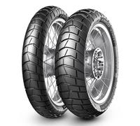 Metzeler Karoo Street 56p Tl Scooter Front Tire Silver 120 / 70 / R15