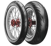 1 x 130/70 R18 63H TL Avon Cobra Chrome Motorbike Tyre - Front