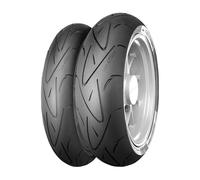 1 x 190/55 ZR17 75W TL Rear, Continental ContiSportAttack Motorcycle Tyre (New)